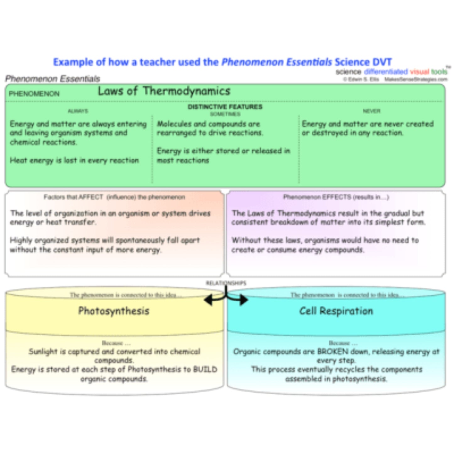6-8 Graphic Organizers for Science