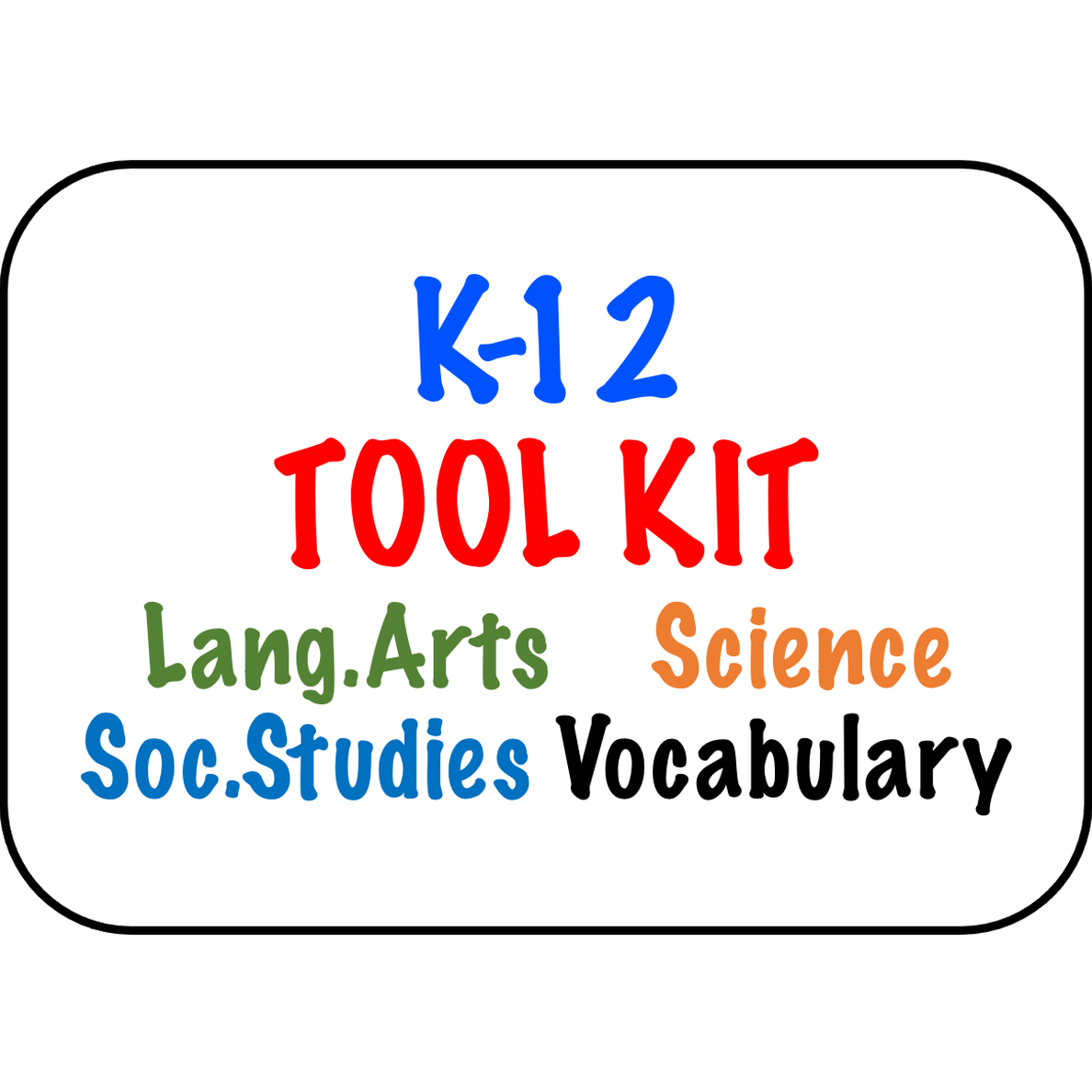 K-12 Graphic Organizers: The Works! - Language Arts, Science, Social Studies, Vocabulary